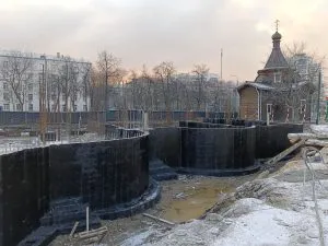 фундамент храма